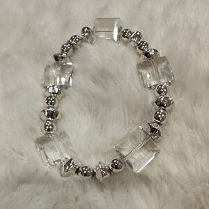 Swarovski Silver and Clear Crystal Bracelet